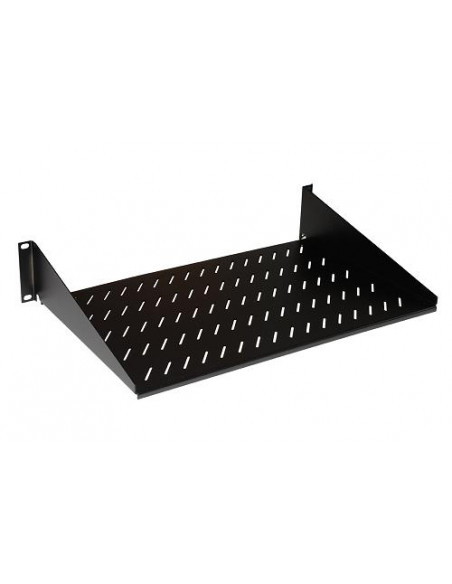 LINK RIPIANO PER ARMADIO 19" 2 UNITA PROFONDITA 250 MM. (UNIVERSALE) COLORE NERO