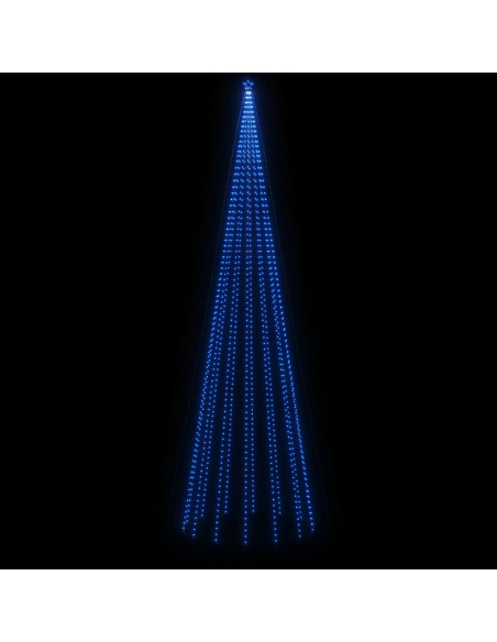 Albero di Natale a Cono Blu 1134 LED 230x800 cm