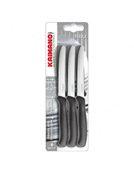 Set coltelli Kaimano 1023380 Nero