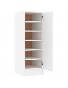 Scarpiera Bianca 32x35x92 cm in Truciolato 2