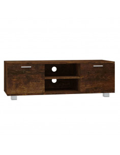 Mobile TV Rovere Fumo 120x40,5x35 cm in Legno Multistrato 2
