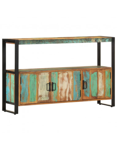 Credenza 120x30x75 cm in Legno Massello di Recupero