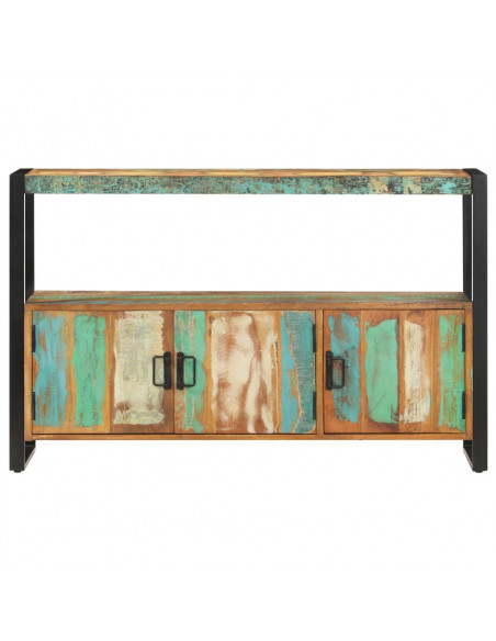 Credenza 120x30x75 cm in Legno Massello di Recupero