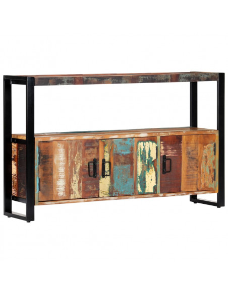 Credenza 120x30x75 cm in Legno Massello di Recupero