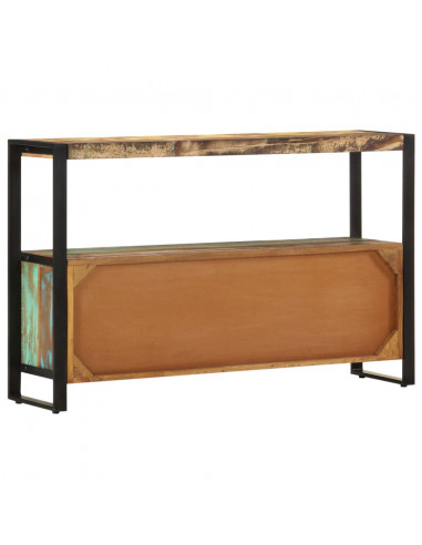 Credenza 120x30x75 cm in Legno Massello di Recupero