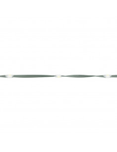 Albero di Natale a Cono Bianco Freddo 1400 LED 160x500 cm
