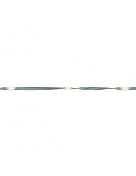 Albero di Natale a Cono Bianco Freddo 1400 LED 160x500 cm