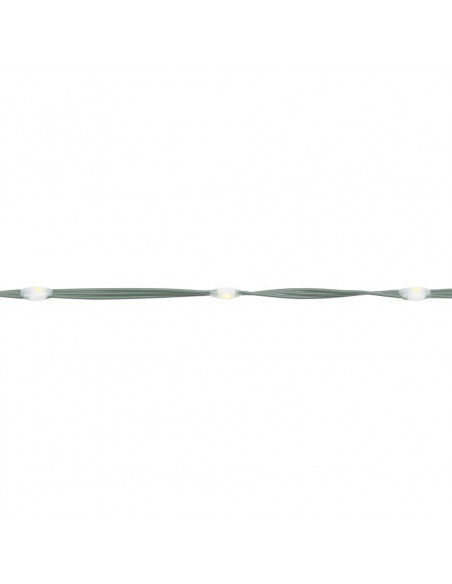 Albero di Natale a Cono Bianco Freddo 3000 LED 230x800 cm