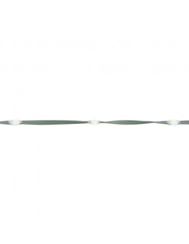 Albero di Natale a Cono Bianco Caldo 1400 LED 160x500 cm
