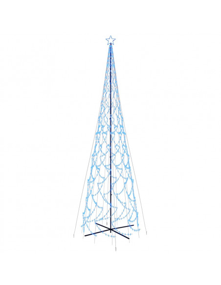 Albero di Natale a Cono Blu 3000 LED 230x800 cm