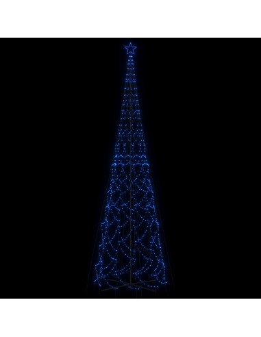 Albero di Natale a Cono Blu 3000 LED 230x800 cm
