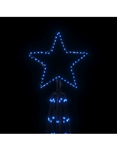 Albero di Natale a Cono Blu 3000 LED 230x800 cm