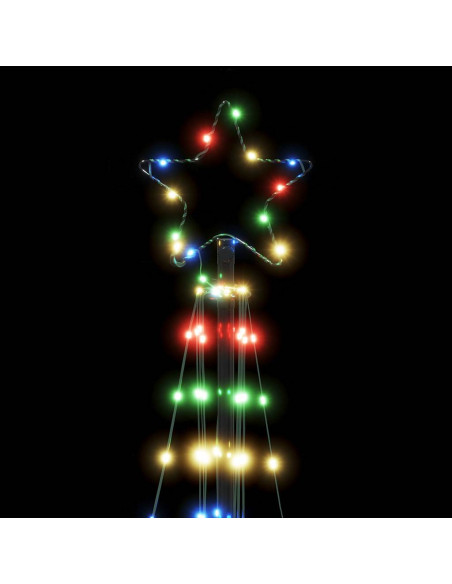 Illuminazione per Albero di Natale 363 LED Colorato 182 cm