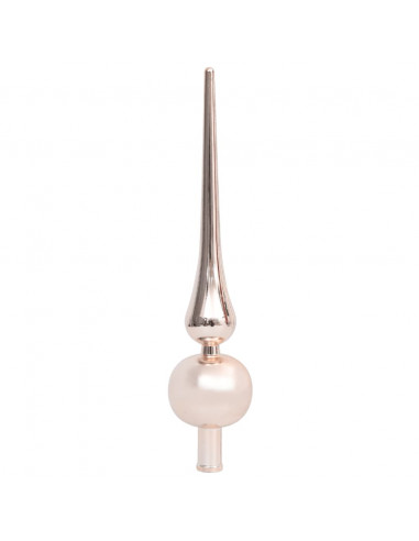 Albero Natale Incernierato con 300 LED e Palline 210 cm