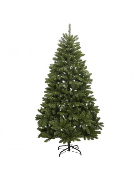 Albero Natale Incernierato con 300 LED e Palline 240 cm