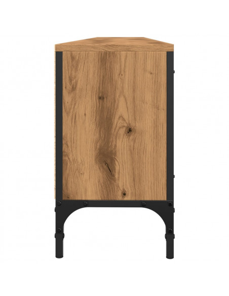 Mobile TV Cassetto Rovere Artigianale 200x25x44cm in Truciolato