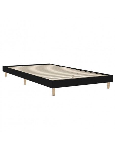 Giroletto Nero 90x190 cm in Legno Multistrato