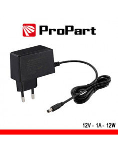 PROPART ALIMENTATORE SWITCHING TENSIONE COSTANTE 12VDC 1A (12W)