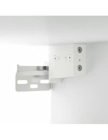 Mobile a Specchio con LED Bianco 76x15x55 cm