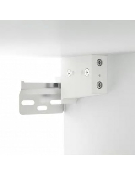 Mobile a Specchio con LED Bianco 76x15x55 cm