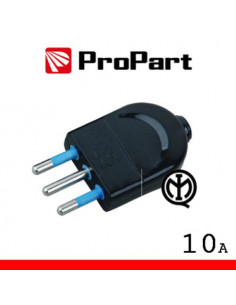PROPART SPINA 10A 2P+T NERA POLYBAG