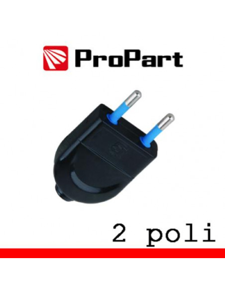 PROPART SPINA 10A 2 POLI NERA POLYBAG