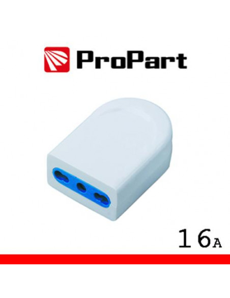 PROPART PRESA 10/16A 2P+T POLYBAG