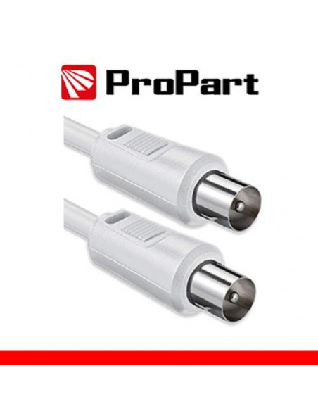 PROPART CAVO ANTENNA TV IEC 5M SP-SP BIANCO