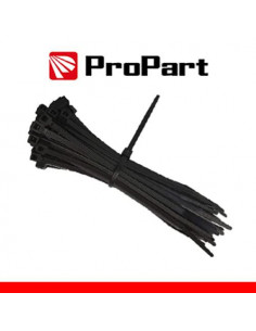 PROPART FASCETTE ELETTRICISTA NYLON 2,5X100MM NERO 100PZ