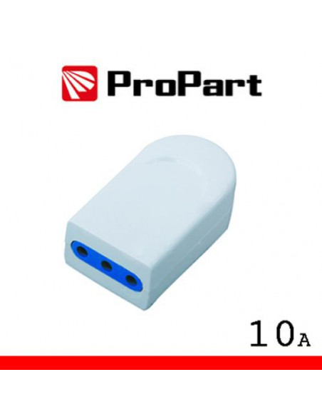 PROPART PRESA 10A 2P+T POLYBAG