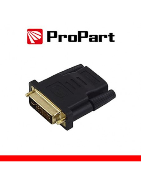 PROPART ADATTATORE SPINA DVI DUAL LINK(24+1)-PRESA HDMI(19PIN) DORAT