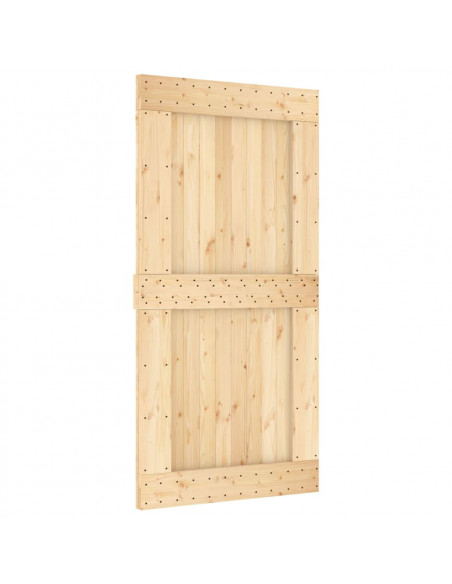 Porta NARVIK 100x210 cm in Legno Massello di Pino