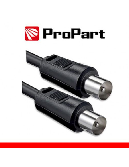 PROPART CAVO ANTENNA TV IEC 2M SP-SP NERO
