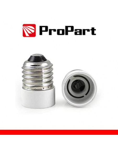 PROPART ADATTATORE PER LAMPADA DA E27 A E14 - 2A 250V - 40W MAX