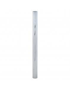 Pellicola Solare Statica Effetto Riflettente Argento 90x500 PVC 2