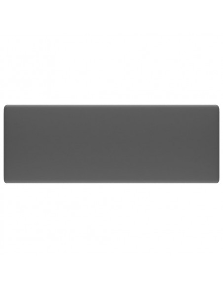 Lavabo Troppopieno Quadrato Grigio Scuro Opaco 41x41cm Ceramica