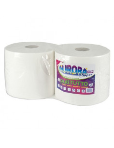 Rotolo carta Essebidue 10106030G Pulitutto Maxi 2 Kg Bianco