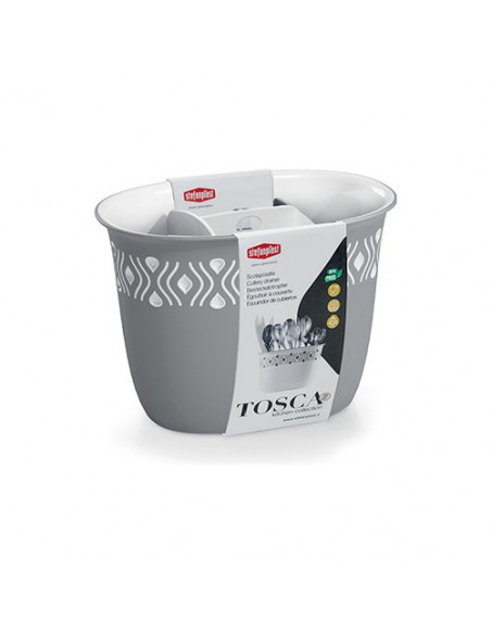 Scola posate Stefanplast 55702 TOSCA Grigio