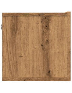 Mobili TV a Parete 2pz Rovere Artigianale 100x30x30 cm