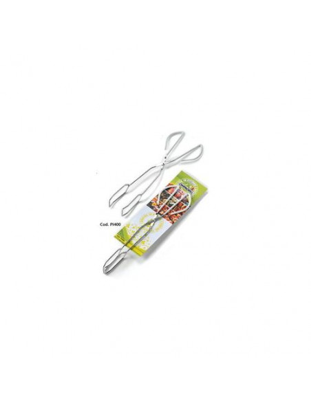 Pinza barbecue Ompagrill PI400 A Forbice Cromo lucido