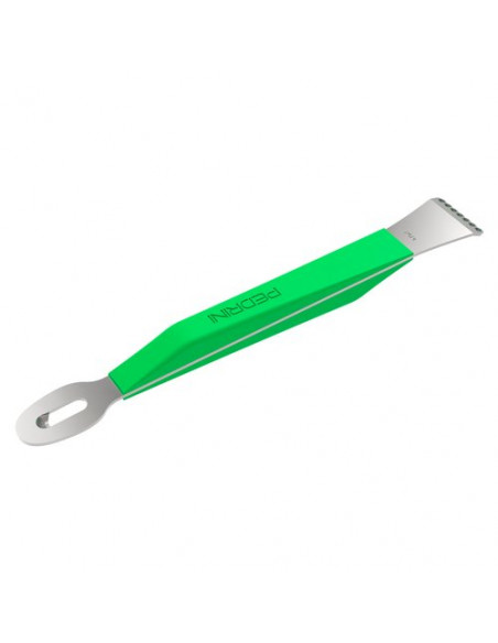 Sbuccialimoni Pedrini 04GD257 LILLO GADGET Zester Doppia Funzione Verd
