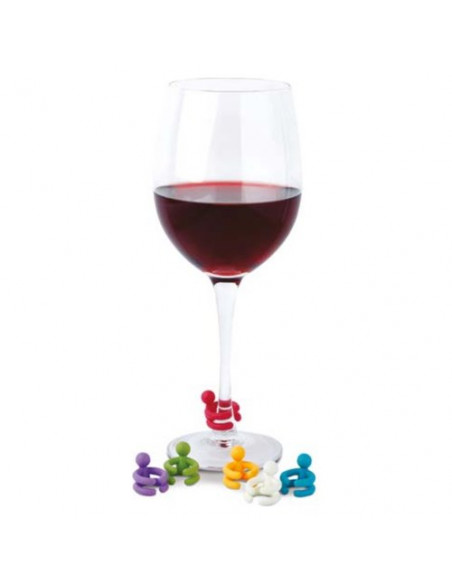Set segna bicchieri Ghidini Cipriano 0310 Per Calici Colori assortiti