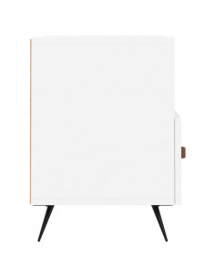 Mobile Porta TV Bianco 80x36x50 cm in Legno Multistrato 2