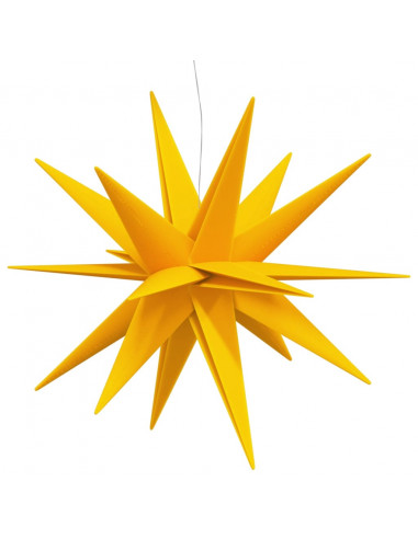 Luce di Natale con LED Pieghevole Gialla 100 cm