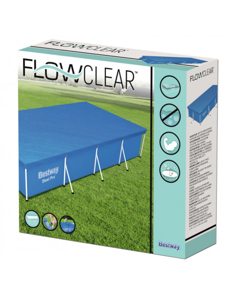 Bestway Copertura per Piscina Flowclear 400x211 cm