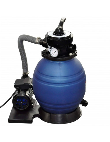 Pompa con Filtro a Sabbia 400 W 11000 l/h