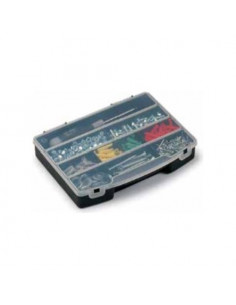 Porta minuteria Terry 1002217 ORGANIZER 10 Ps Nero e Trasparente