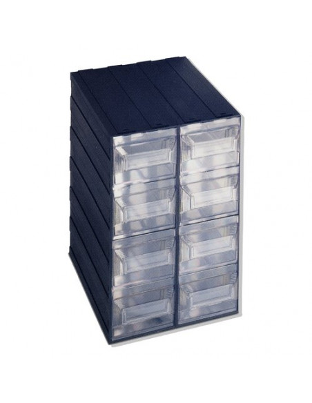 Porta minuteria Terry 1000026 VISION BLOK N 21 Nero e Trasparente