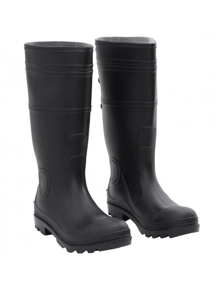 Stivali da Pioggia Neri Misura 41 in PVC