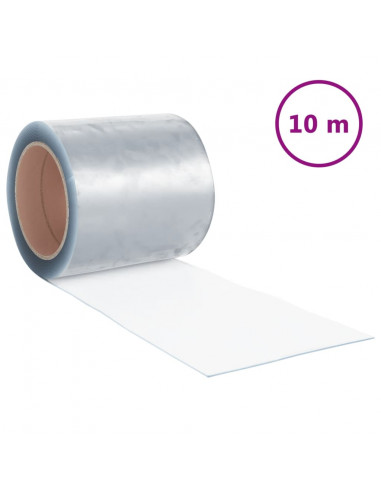 Tenda per Porte Trasparente 200 mm x 1,6 mm 10 m in PVC